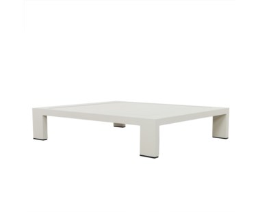 Hamilton Alu Lux Coffee Table 1200 - Square / White
